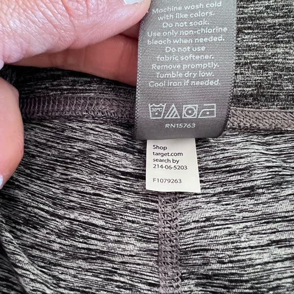 C9 by Champion Cropped Leggings size Medium-Gray - Picture 10 of 11